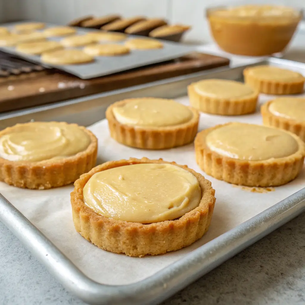 Buttery nipple treats cooling on a tray